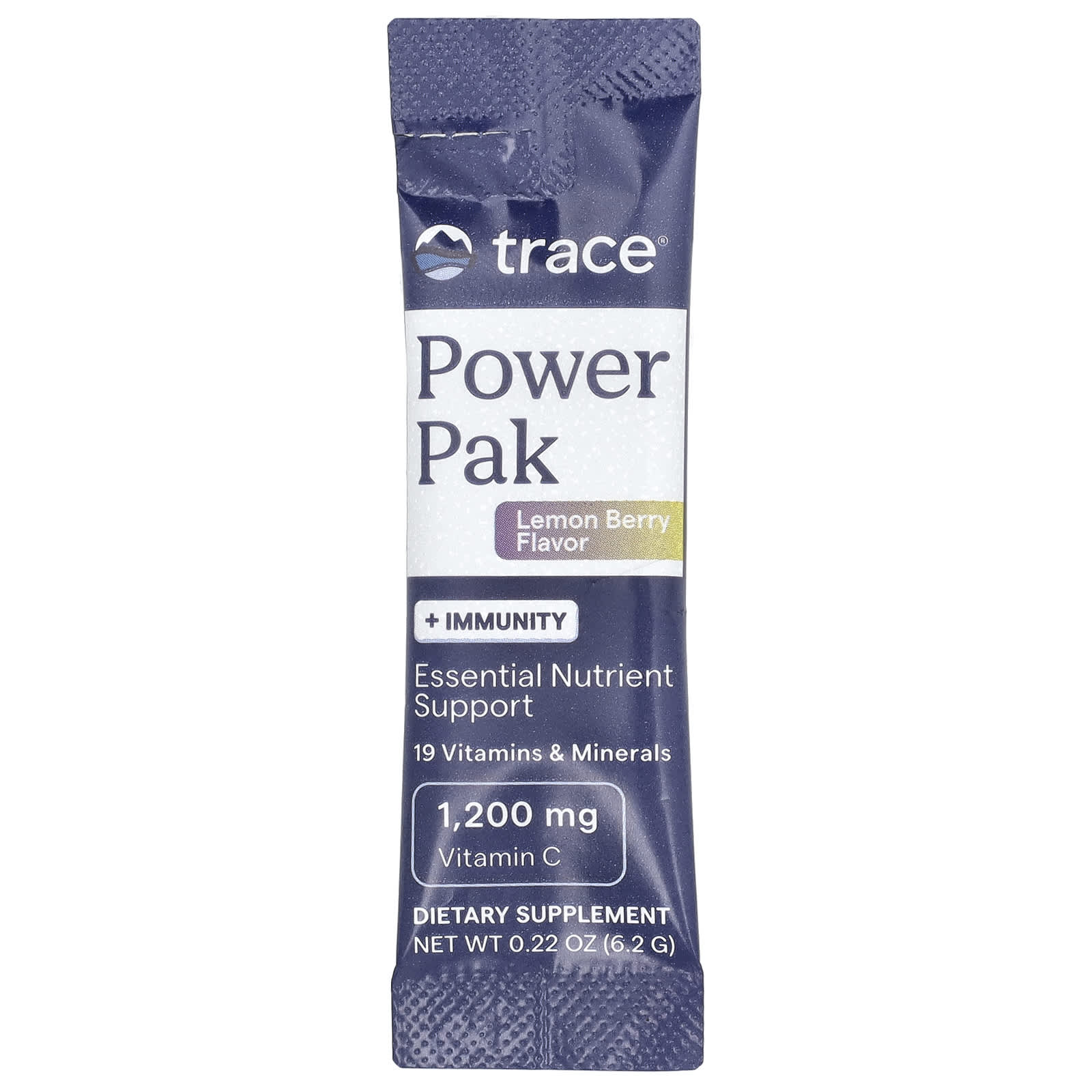 Стик Trace Power Pak Immunity, вкус Lemon Berry, 6.2 г, 30 стиков — фото 2