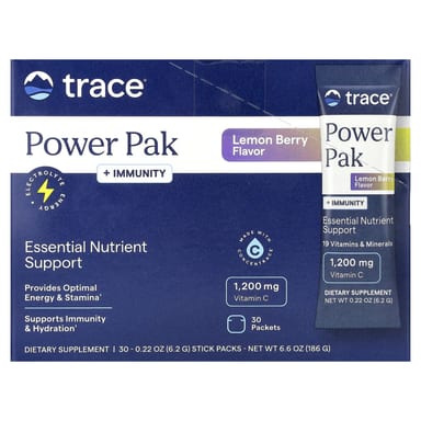 Стик Trace Power Pak Immunity, Lemon Berry, 6.2 г, 30 стиков