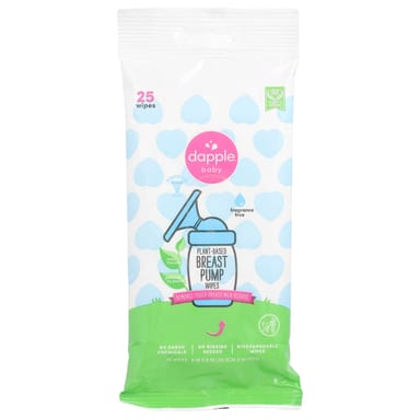 Салфетки Dapple Baby Plant-Based Breast Pump 25