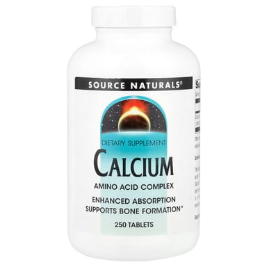 Кальций Source Naturals, 200 мг, 250 таблеток