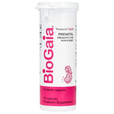 Пробиотик BioGaia Protectis MUM Prenatal For Mum & Baby, оттенок 100 Million CFU, 30 капсул