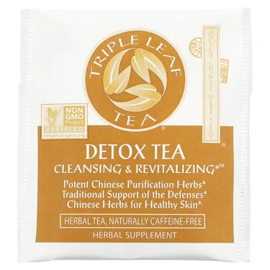 Фото товара: Чайные пакетики Triple Leaf Tea Detox 20, без кофеина, 33 г