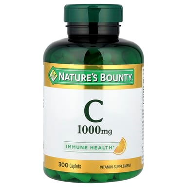 Витамин C Nature's Bounty, оттенок 300 Caplets, 1000 мг