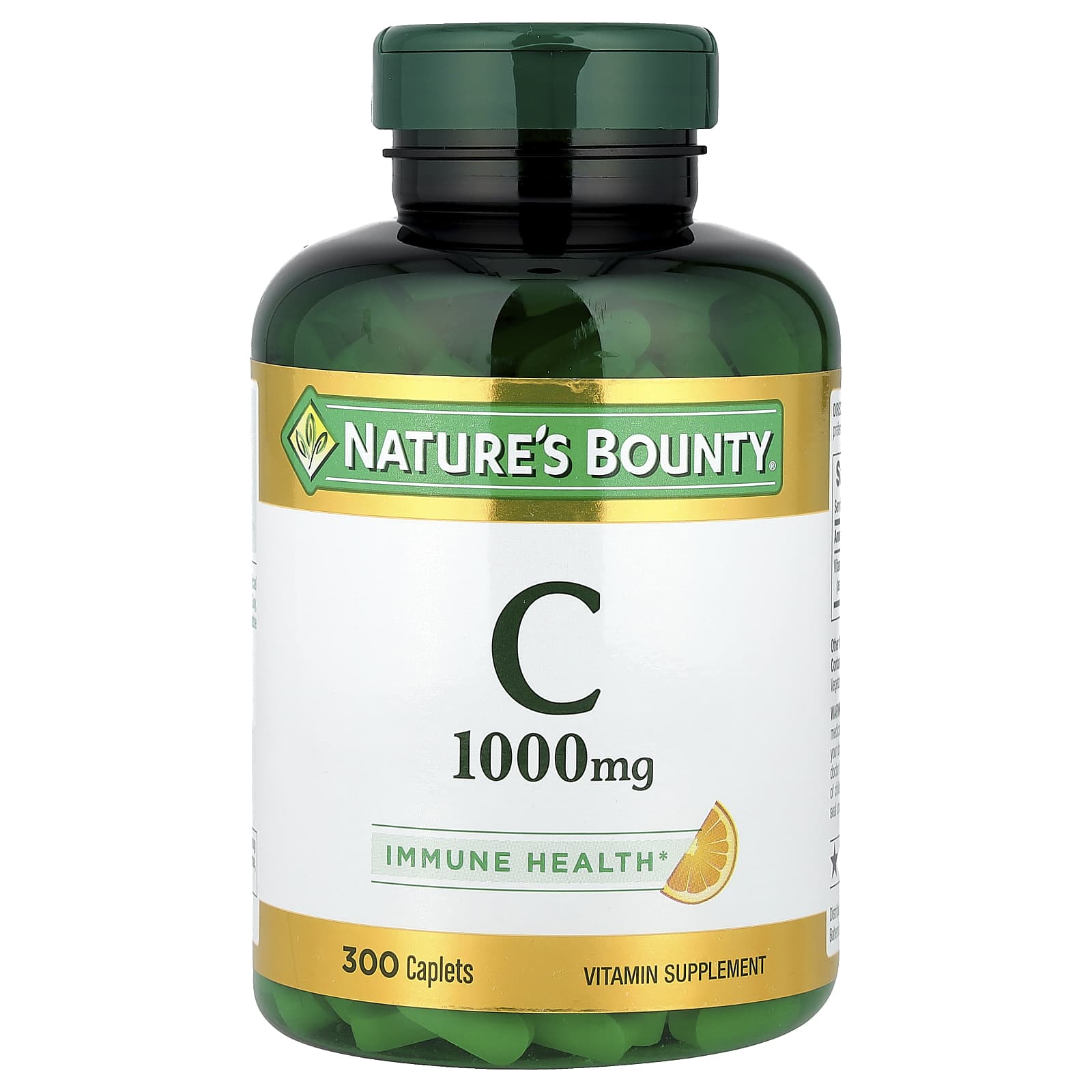 Витамин C Nature's Bounty, оттенок 300 Caplets, 1000 мг