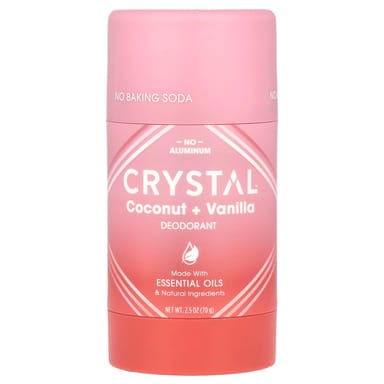 Дезодорант CRYSTAL, вкус Coconut Vanilla, 70 г
