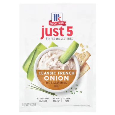 Фото товара: Приправа McCormick Dip & Mix Classic French Onion, 28 г