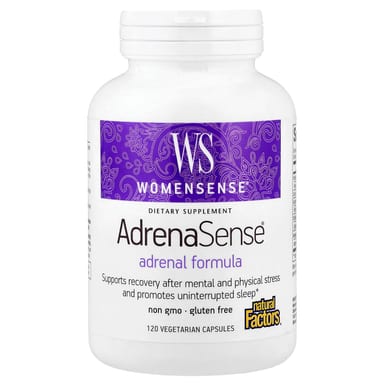 Комплекс Natural Factors WomenSense® AdrenaSense® Adrenal, 120 растительных капсул