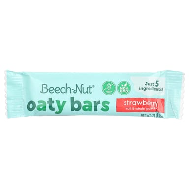 Овсяные батончики Beech-Nut, 5 батончиков, клубника, 12+ месяцев