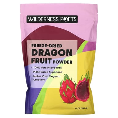 Порошок Wilderness Poets Freeze Dried Dragon Fruit, 340 г