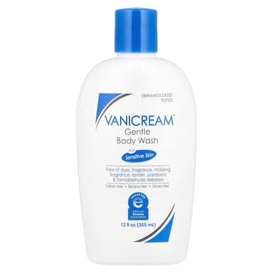 Гель для душа Vanicream Gentle For Sensitive Skin, 355 мл