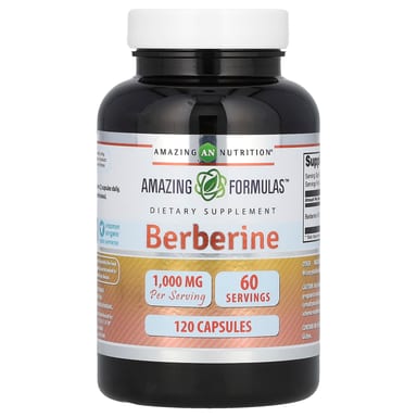 Берберин Amazing Nutrition, 500 мг, 120 капсул