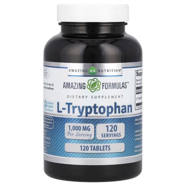 L-триптофан Amazing Nutrition L-Tryptophan, 1000 мг, 120 таблеток