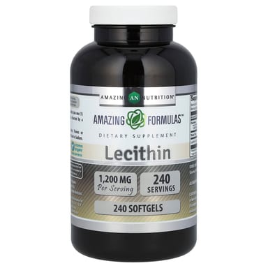 Лецитин Amazing Nutrition, 1200 мг, 240 мягких капсул