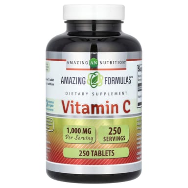 Витамин C Amazing Nutrition, 1000 мг, 250 таблеток