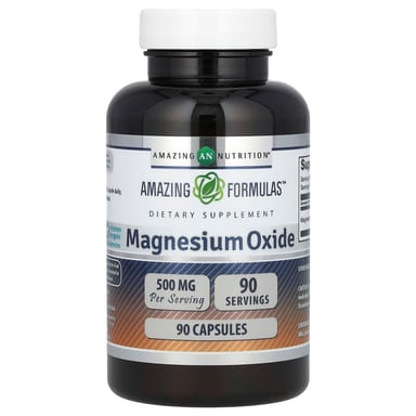 Магний оксид Amazing Nutrition, 500 мг, 90 капсул