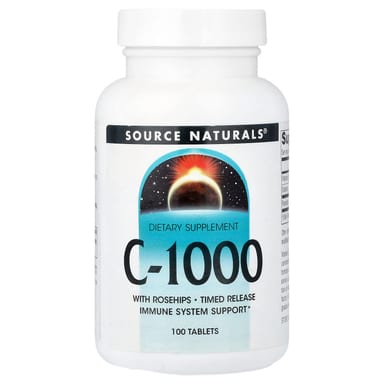 Витамин C Source Naturals, 100 таблеток