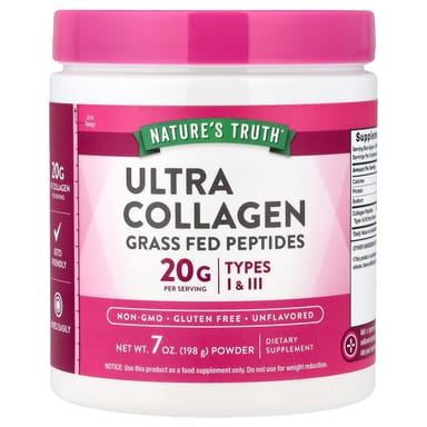 Коллаген Nature's Truth Ultra Powder, без вкуса, 198 г, порошок