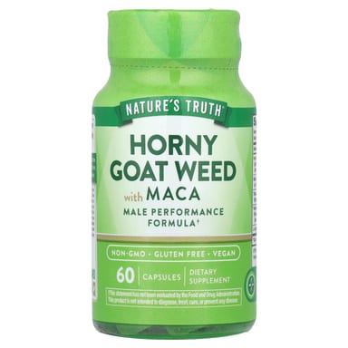 Мака Nature's Truth Horny Goat Weed, 60 капсул