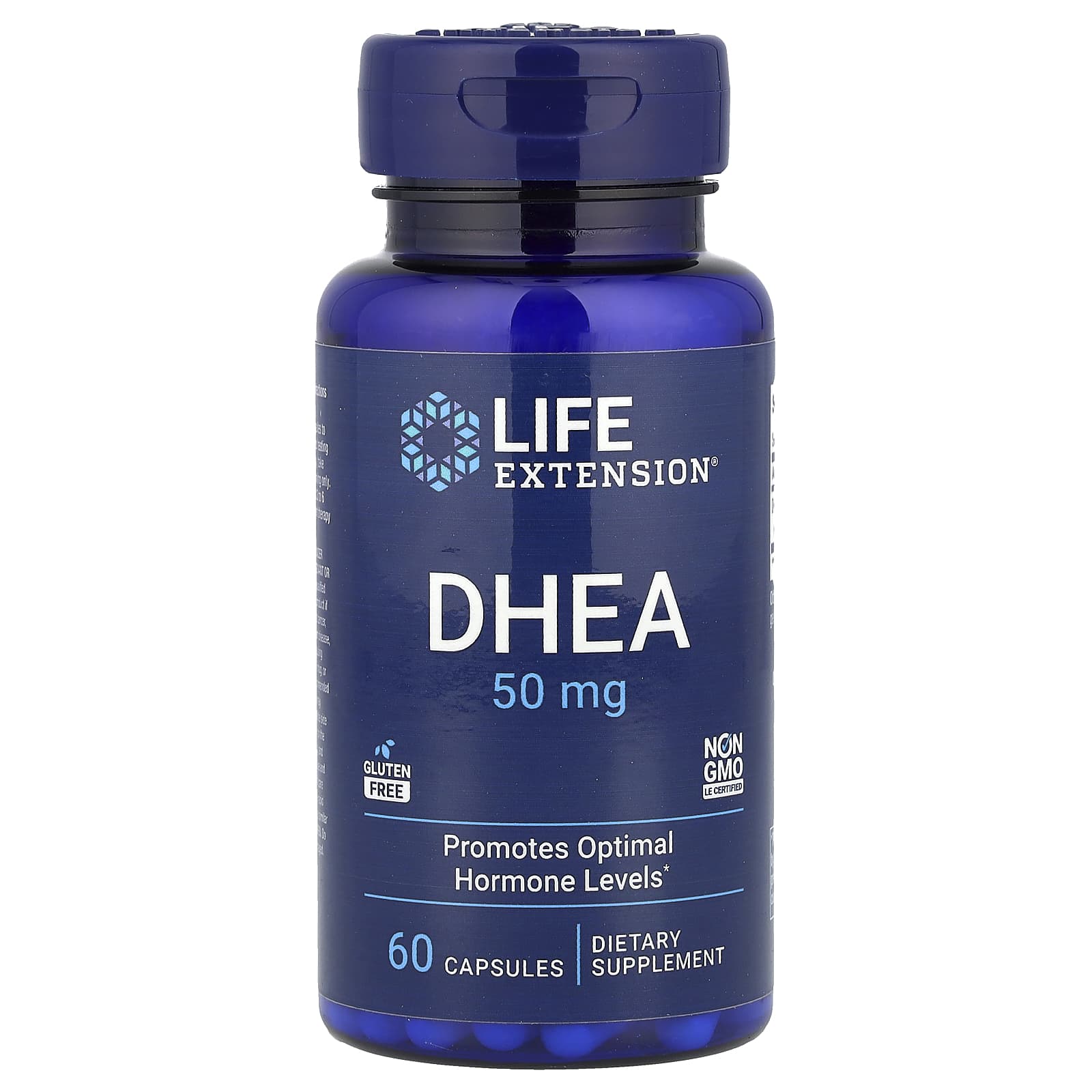 DHEA Life Extension, 50 мг, 60 капсул