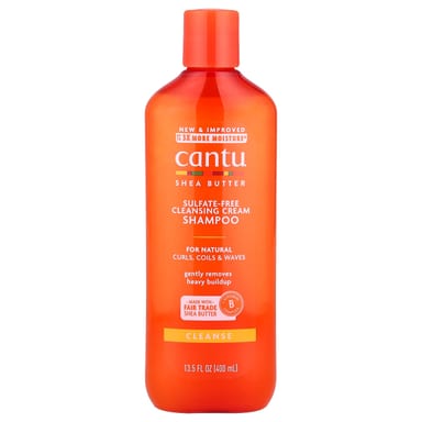 Шампунь Cantu Shea Butter Sulfate-Free Cleansing Cream For Natural Curls Coils & Waves, 400 мл, крем