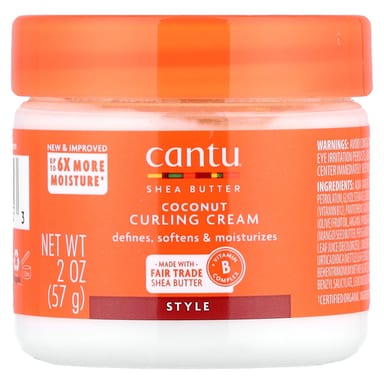 Крем Cantu Shea Butter, вкус Coconut Curling Cream, 57 г