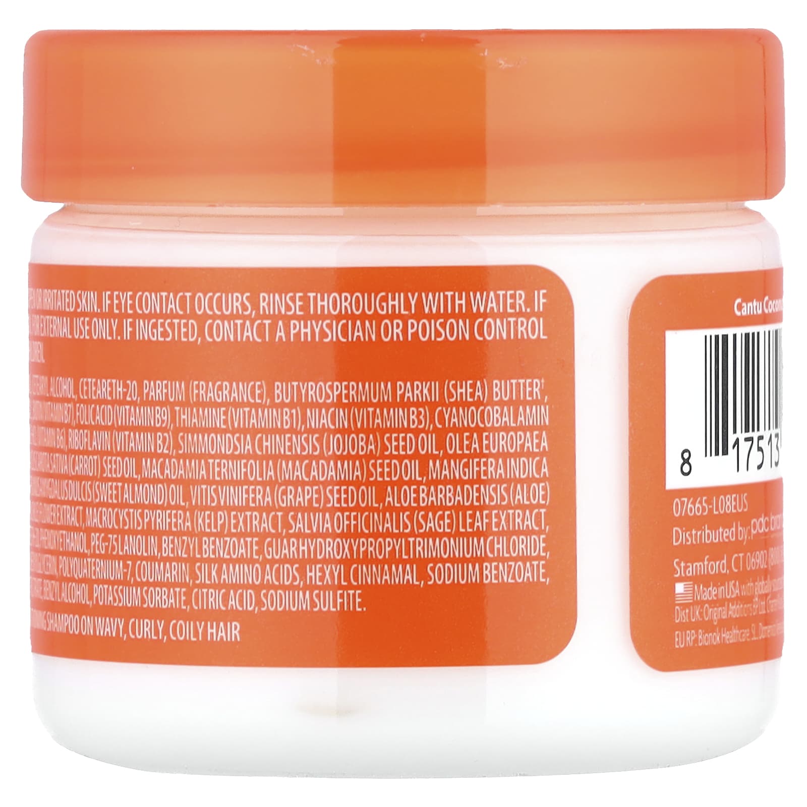 Крем Cantu Shea Butter, вкус Coconut Curling Cream, 57 г — фото 2