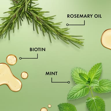 Шампунь Mielle Strengthening Rosemary Mint, 355 мл