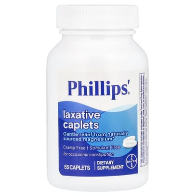 Слабительное Phillip's, 55 каплет по 500 мг