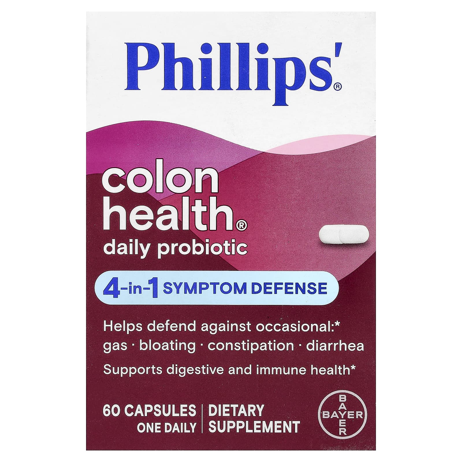 Пробиотик Phillip's Colon Health® Daily, 60 капсул — фото 2