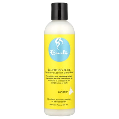 Несмываемый кондиционер Curls Reparative Leave In Conditioner, вкус Blueberry Bliss, 236 мл
