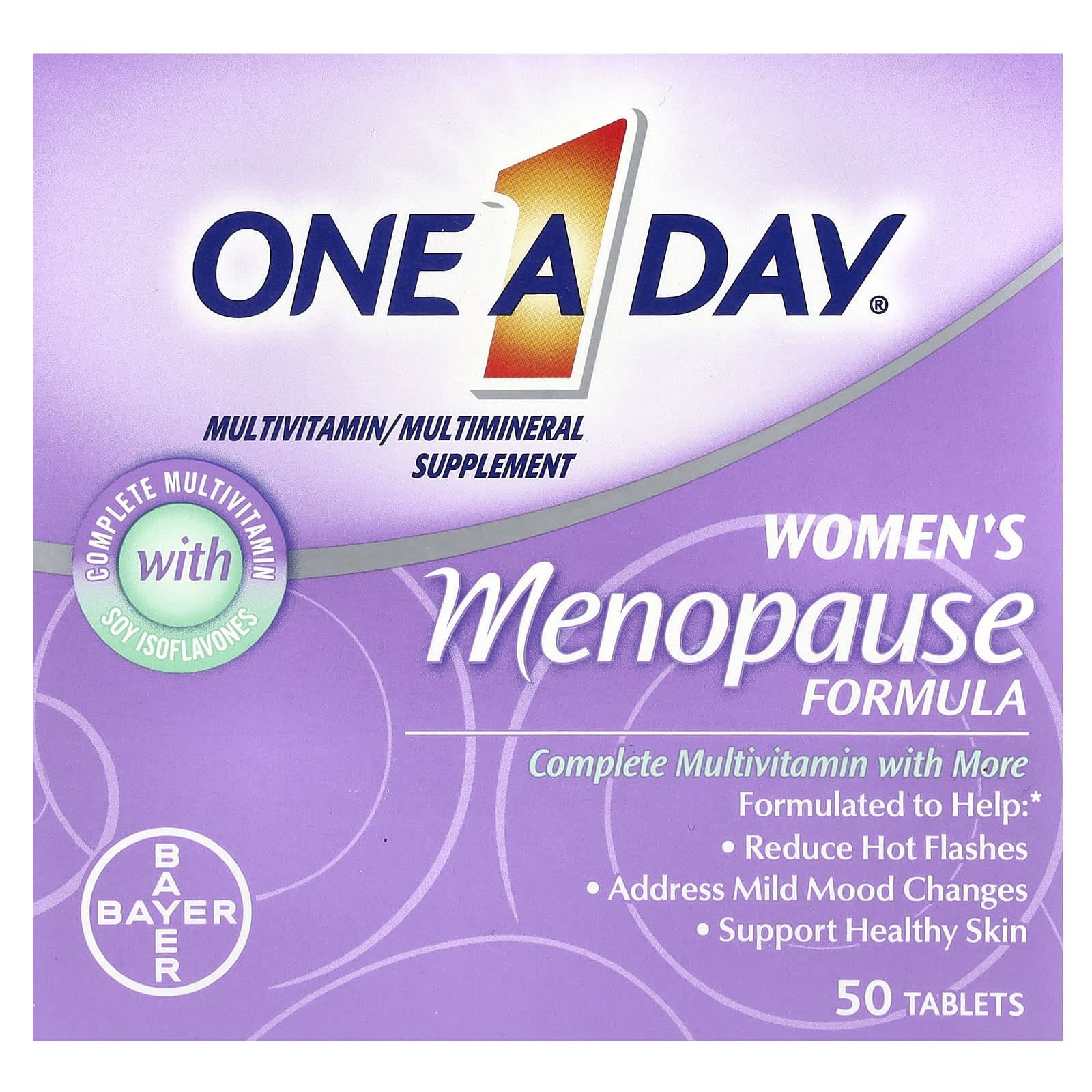 Комплекс One-A-Day Women's Menopause, 50 таблеток — фото 2