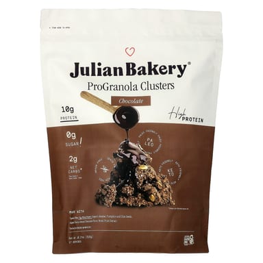Шоколад Julian Bakery ProGranola Clusters, вкус Chocolate, 518 г