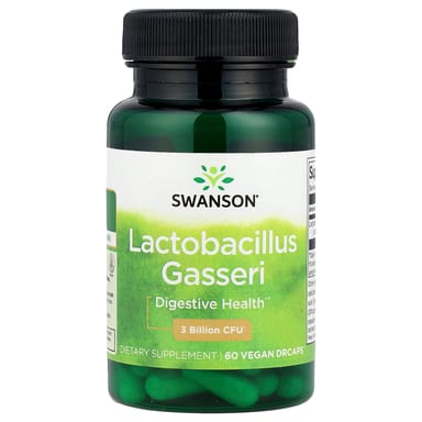 Лактобактерии Swanson Gasseri 60 Vegan DRcaps, 3 млрд КОЕ