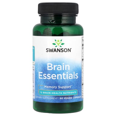 Комплекс Brain Essentials Swanson, 60 растительных капсул