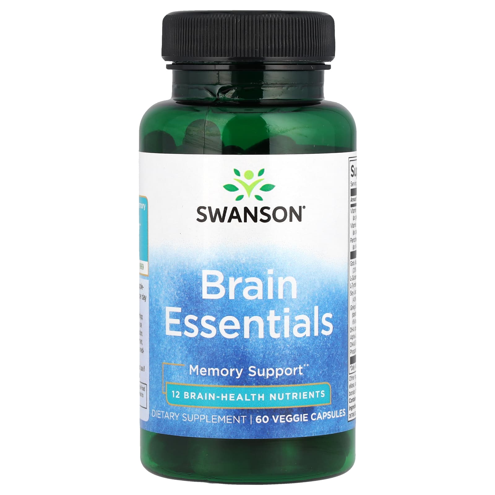 Комплекс Brain Essentials Swanson, 60 растительных капсул