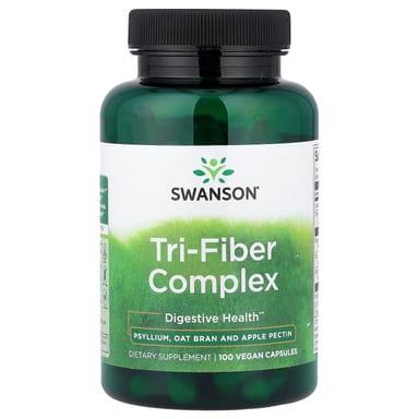 Комплекс Swanson Tri-Fiber, 100 растительных капсул