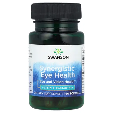 Фото товара: Комплекс Synergistic Eye Health Swanson, 60 мягких капсул