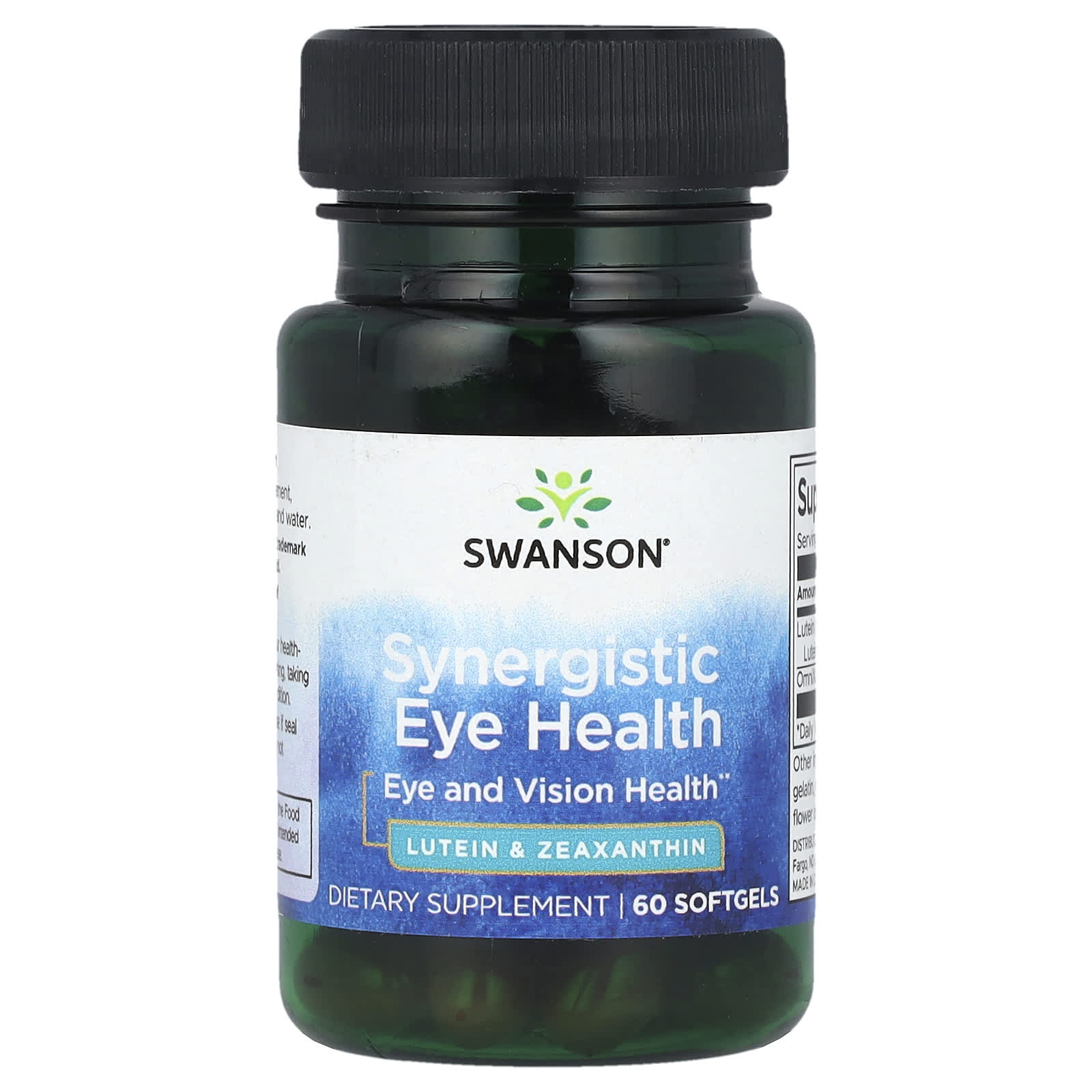 Комплекс Synergistic Eye Health Swanson, 60 мягких капсул