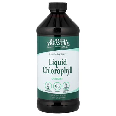 Хлорофилл Buried Treasure Liquid, оттенок Spearmint, 496 мл, жидкая форма