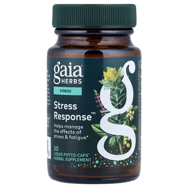 Стресс-ответ Gaia Herbs, 30 жидких фитокапсул