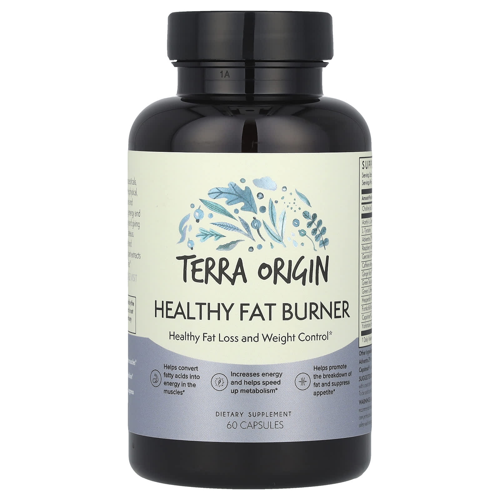 Жиросжигатель Terra Origin Healthy, 60 капсул