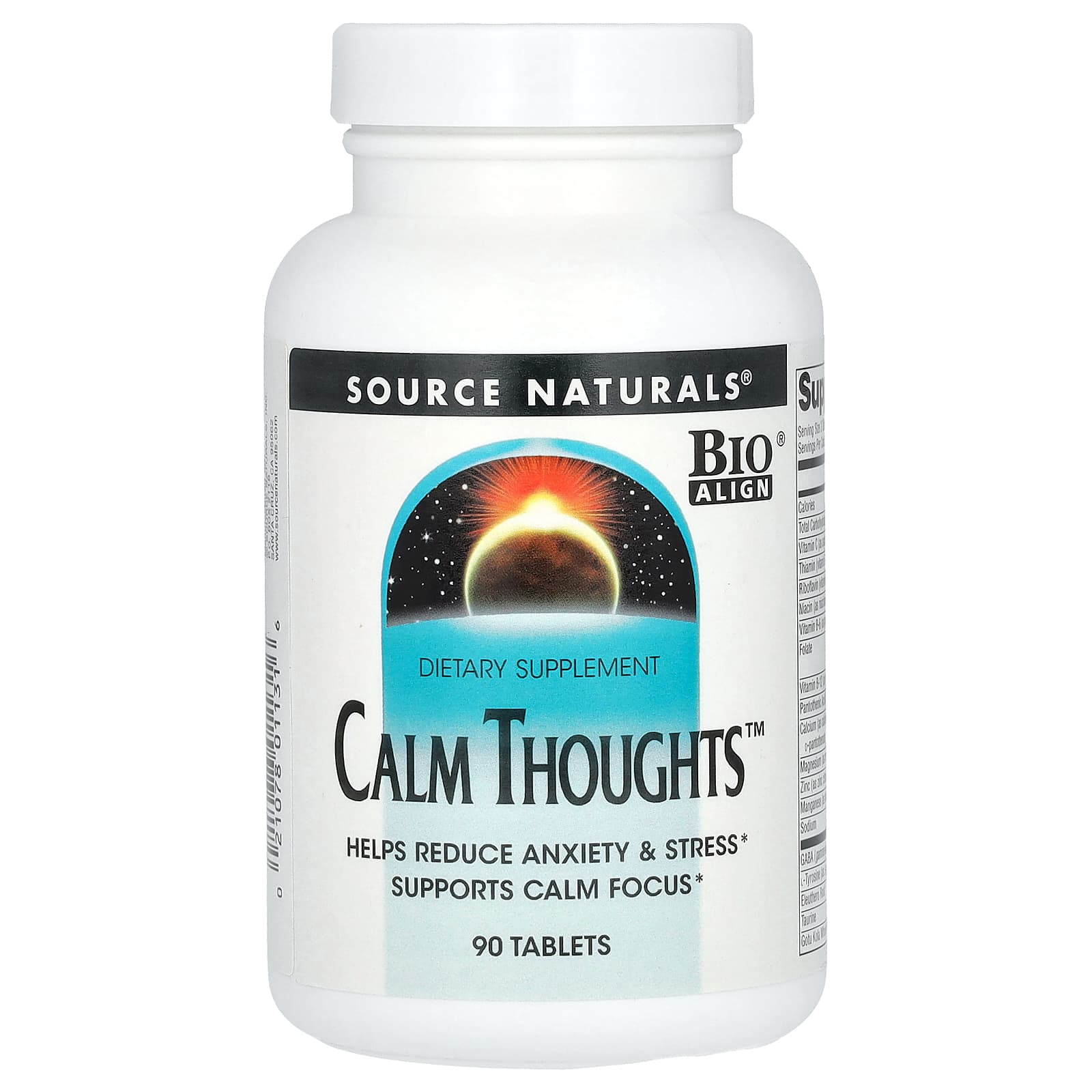 Комплекс Calm Thoughts Source Naturals™, 90 таблеток