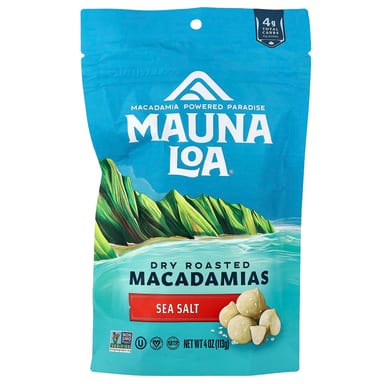 Морская соль Mauna Loa Dry Roasted Macadamias, 113 г