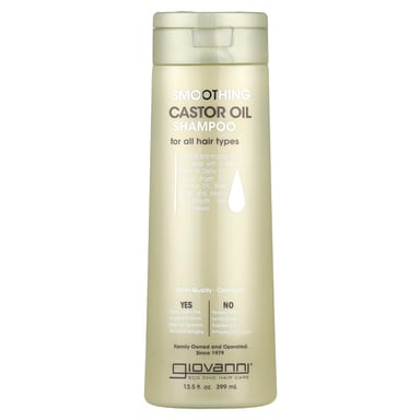 Касторовое масло Giovanni Smoothing Shampoo For All Hair Types, 399 мл