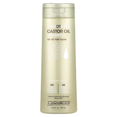 Фото товара: Касторовое масло Giovanni Smoothing Shampoo For All Hair Types, 399 мл