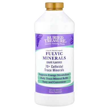Минерал Buried Treasure Fulvic, вкус Grape, 976 мл