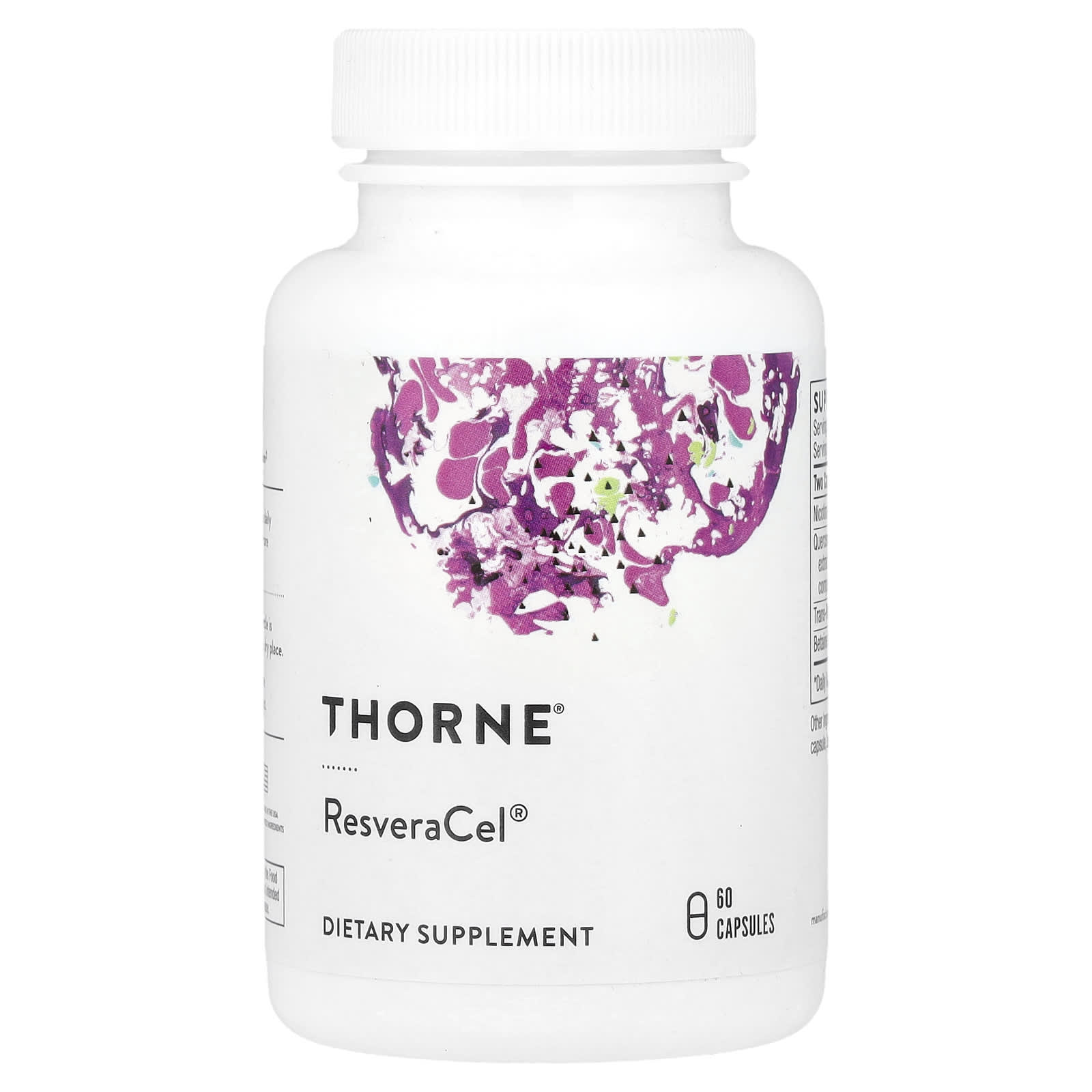 Ресвератрол Thorne, 60 капсул