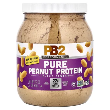 Фото товара: Протеин PB2 Foods Performance Pure Peanut Plant Powder, 907 г, порошок