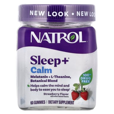 Жевательные конфеты Natrol, 60 жевательных, клубника