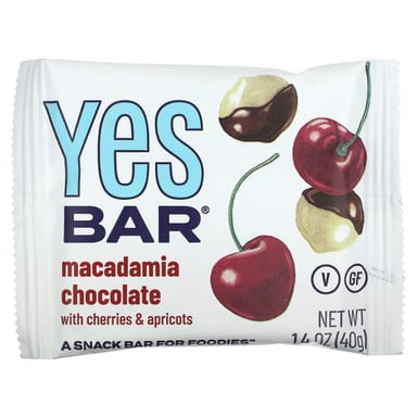 Шоколад Yes Bar Snack Bar, вкус Macadamia Chocolate, 40 г, 6 шт., батончик